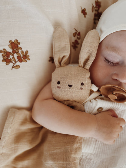 Doudou lange - Lapin Sable