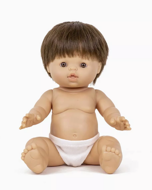 Poupées Jules "Gordis assis" 34 cm + culotte