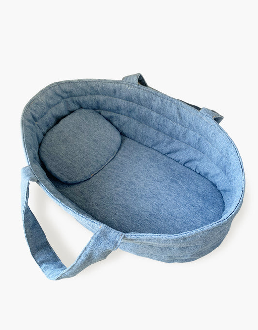 Couffin Denim - Poupées "Babies + Gordis"