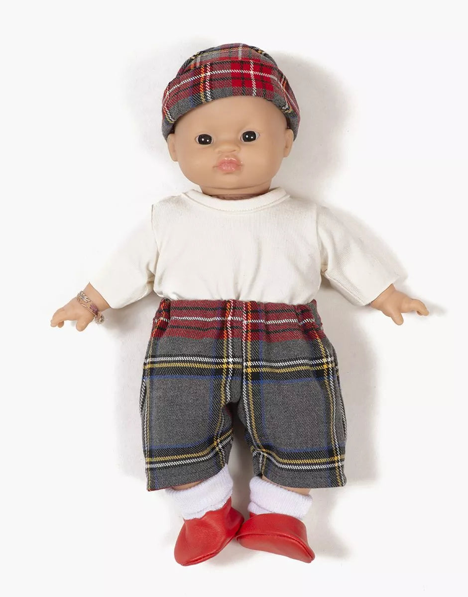Ensemble Tartan - Poupées "Babies"