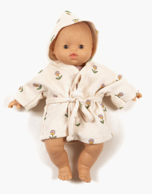 Peignoir Fleuri - Poupées "Babies"
