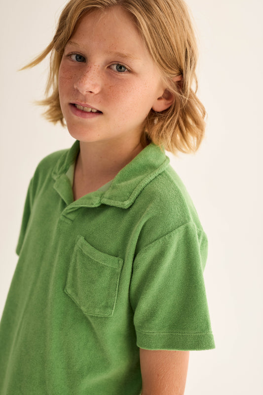 Polo en éponge - Vert