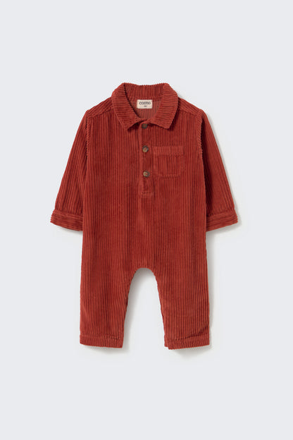Combinaison bébé en velours Ginger - Divers tailles