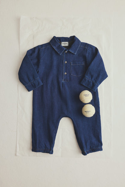 Combinaison bébé Jeans Bleu - Divers tailles
