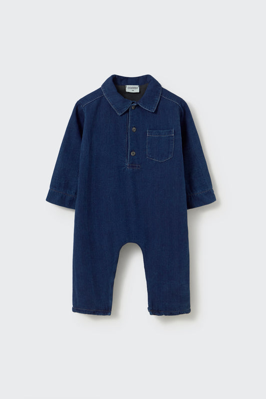 Combinaison bébé Jeans Bleu - Divers tailles