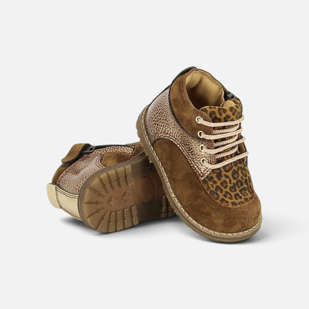 Chaussures boots léopard - divers pointures