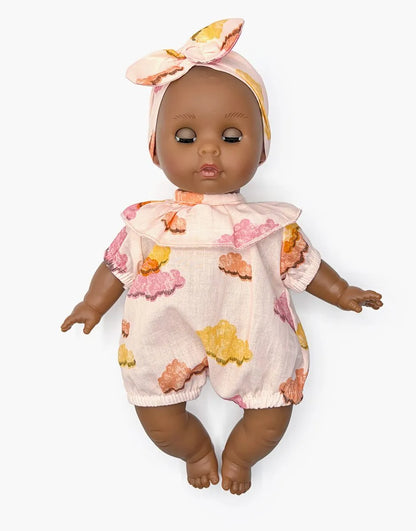 Poupée Bébé rêve 26cm aux yeux dormeurs