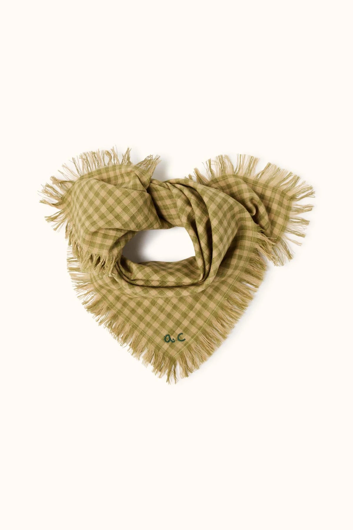 Foulard Checkmate - Khaki