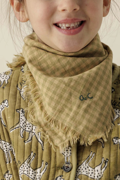 Foulard Checkmate - Khaki