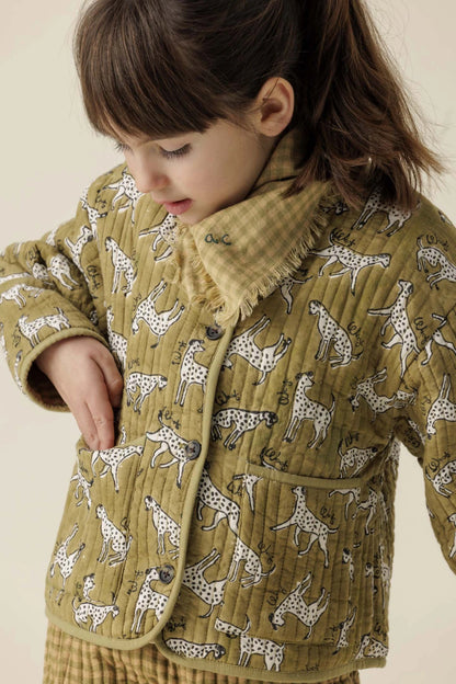 Foulard Checkmate - Khaki