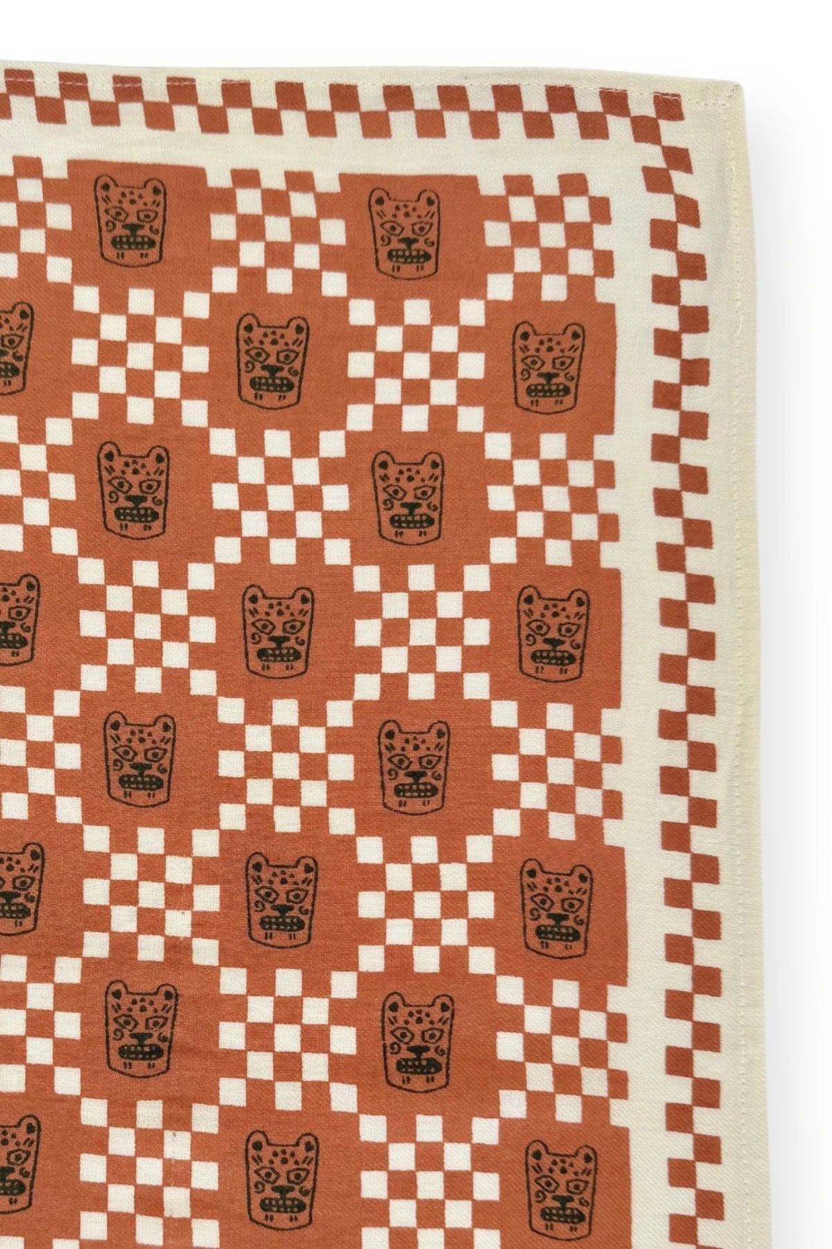 Foulard Tigro - Rust
