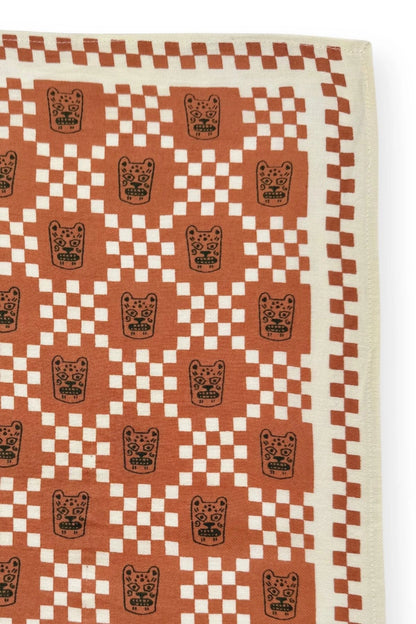 Foulard Tigro - Rust