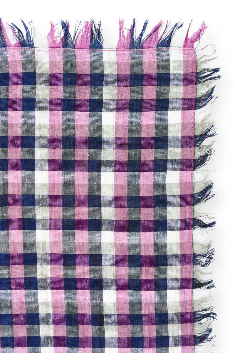 Foulard Vichy violet