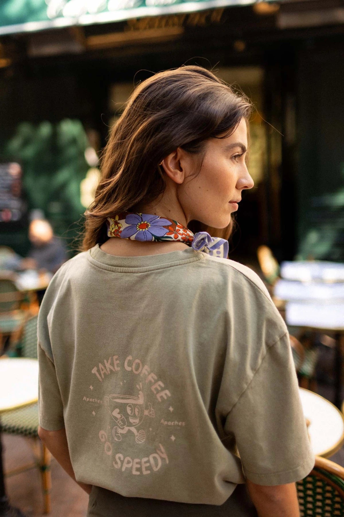 Foulard BOUQUET - Iris