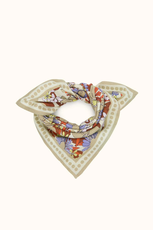 Foulard BOUQUET - Macadamia