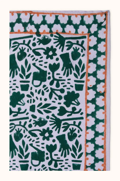 Foulard GARDEN - Lilas