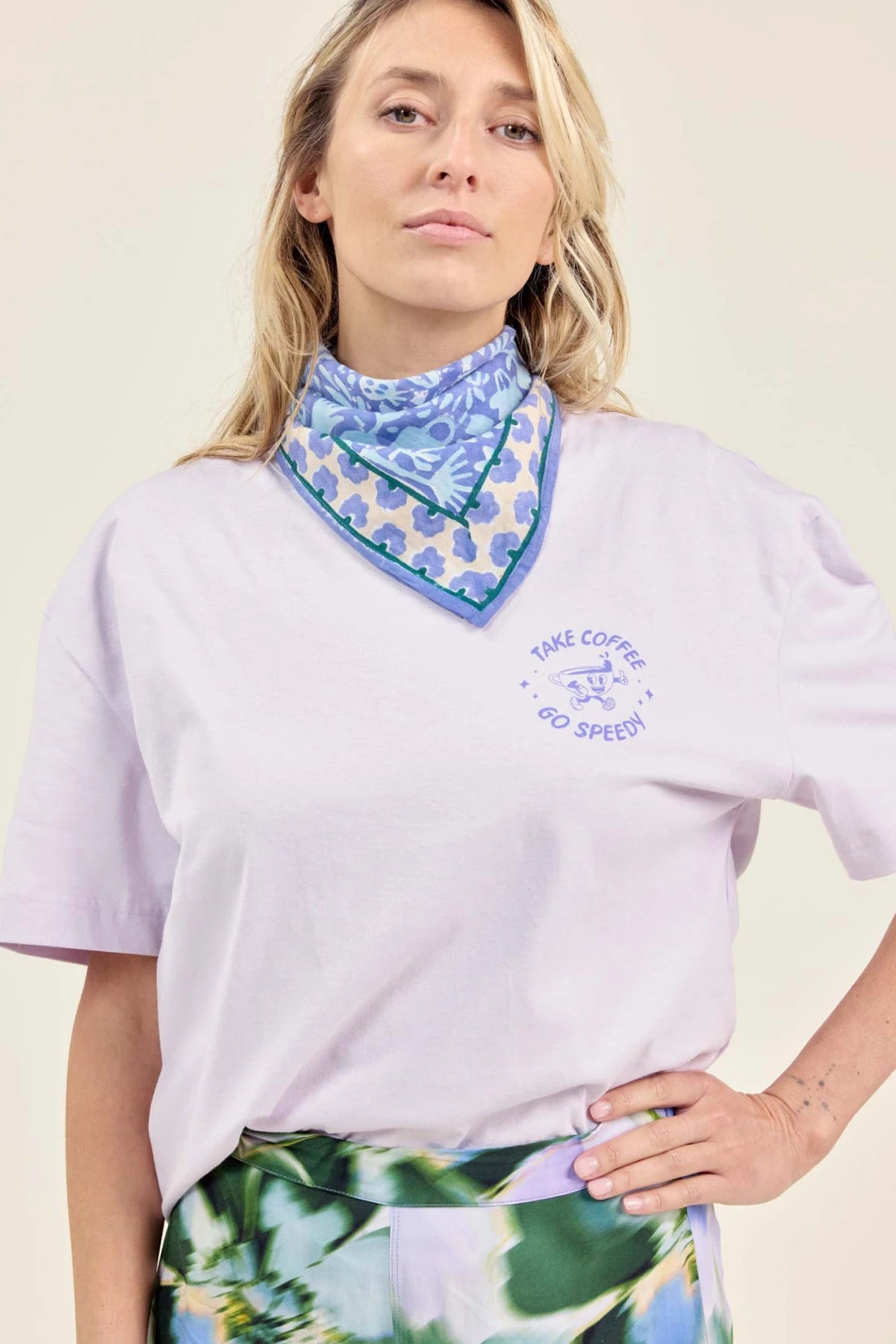 Foulard GARDEN - Iris