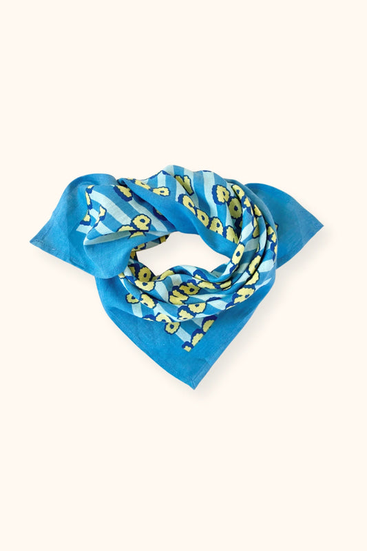 Foulard Pop Corn - Océan