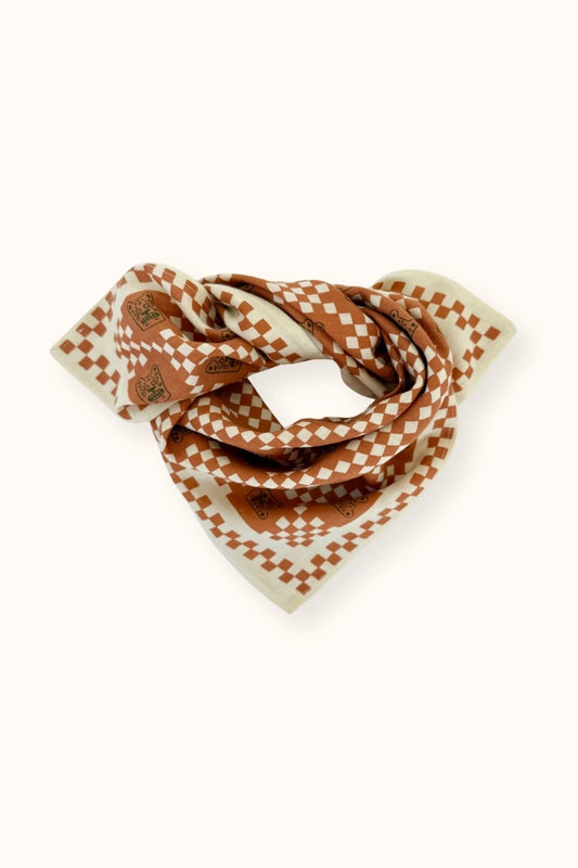 Foulard Tigro - Rust