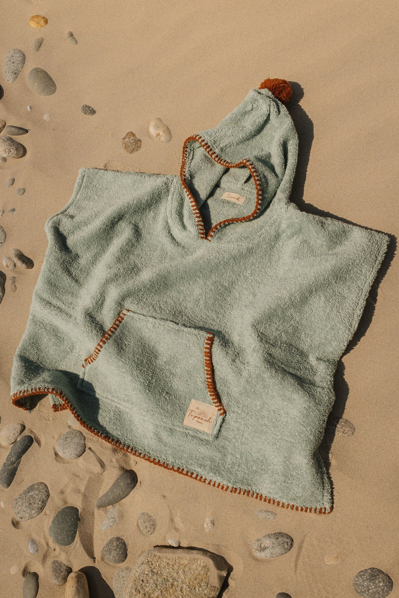 Poncho éponge Kaki - divers tailles