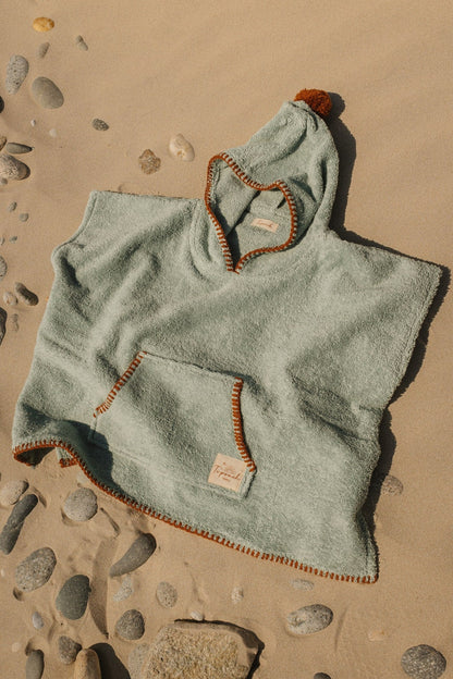 Poncho éponge Kaki - divers tailles