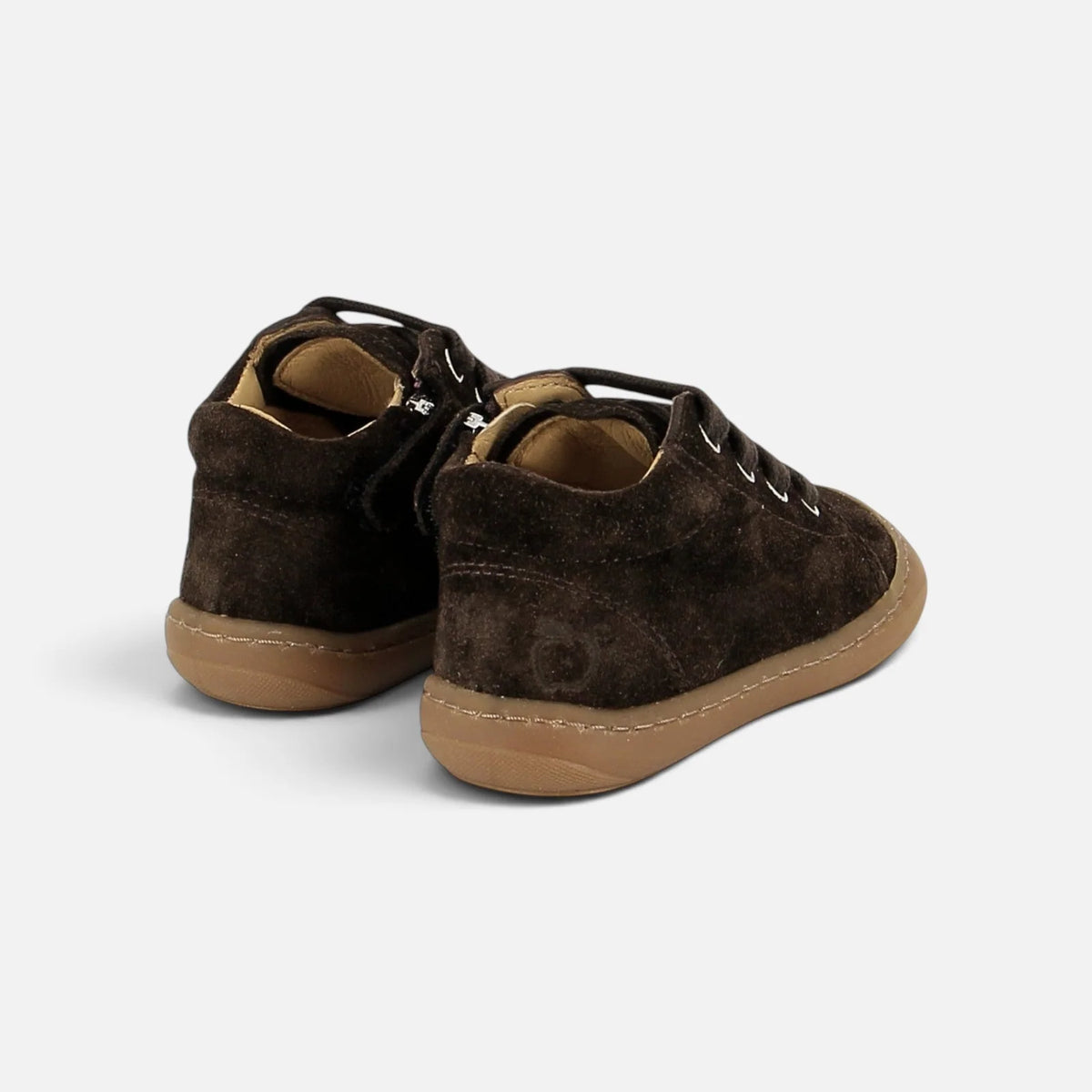 Chaussures cuir velours marron foncé - Divers pointures