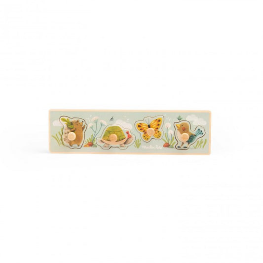 Puzzle encastrable 4 animaux