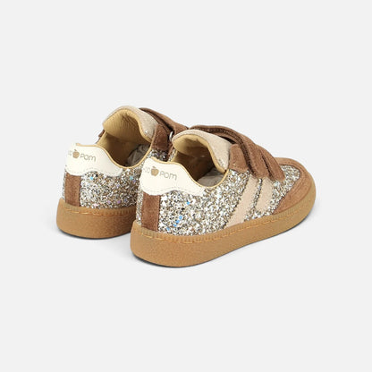 Basket velours glitter - divers pointures