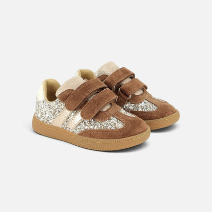 Basket velours glitter - divers pointures