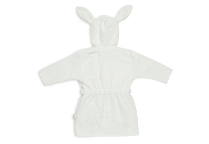 Peignoir éponge lapin - Blanc - T 1/2 ans