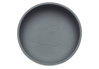 Set repas silicone 4 pcs - Gris