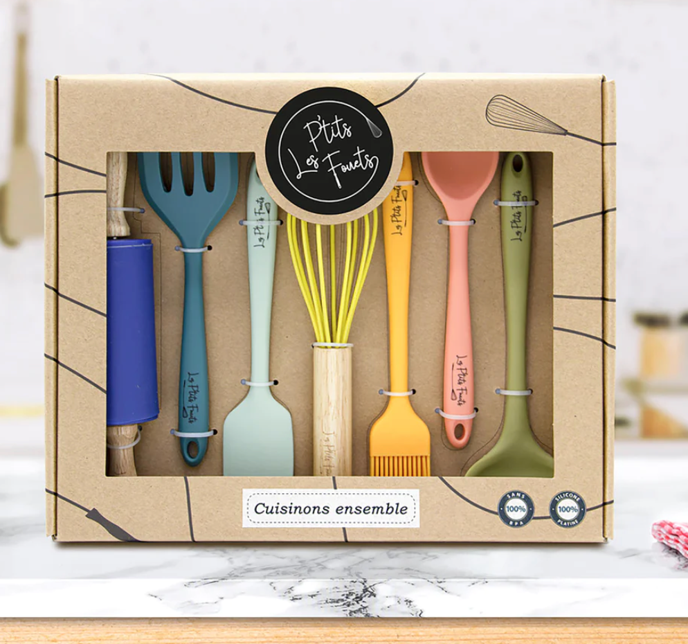 Set ustensiles cuisine enfants - 3+