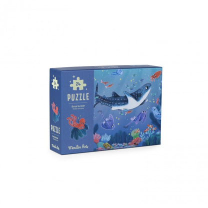 Puzzle phosphorescent Sous la mer - 3+